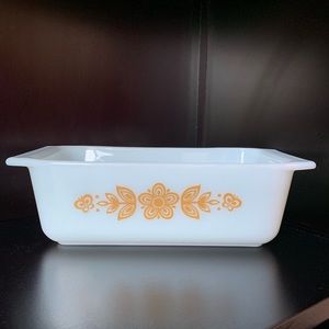 Pyrex Butterfly Gold Loaf Pan
